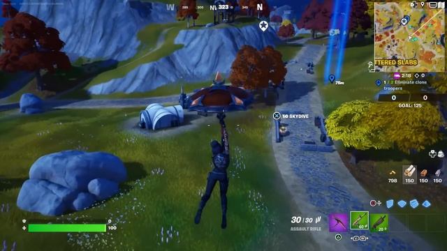 How To Do The FALL OF THE REPUBLIC Quests (Fortnite The Force Within Challenges) смотреть онлайн