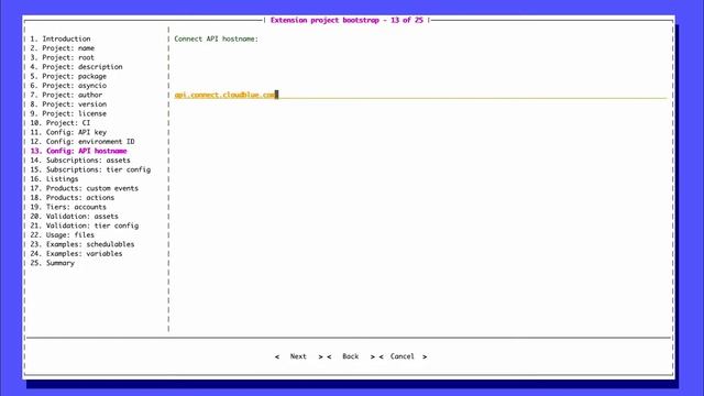 How to Bootstrap your CloudBlue Connect extension project смотреть онлайн