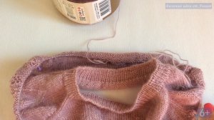 Вязаные процессы. Пряжа ализе ангора голд омбре батик | Болталка вязание 2020