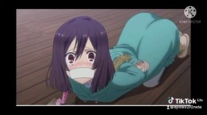 Картинка связанная девушка в аниме