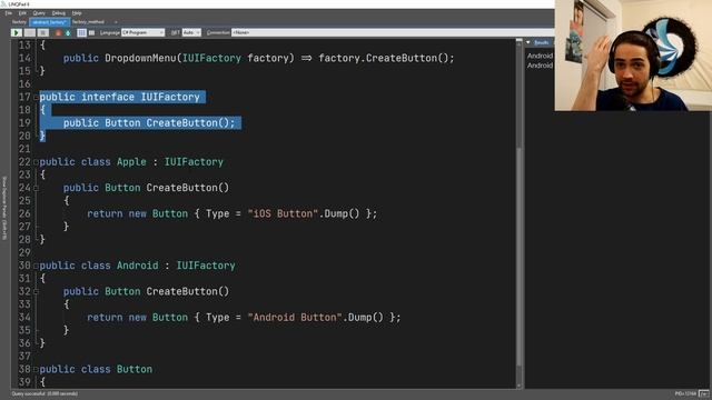 Factory, Abstract Factory, Factory Method - Design Pattern (C#) смотреть онлайн