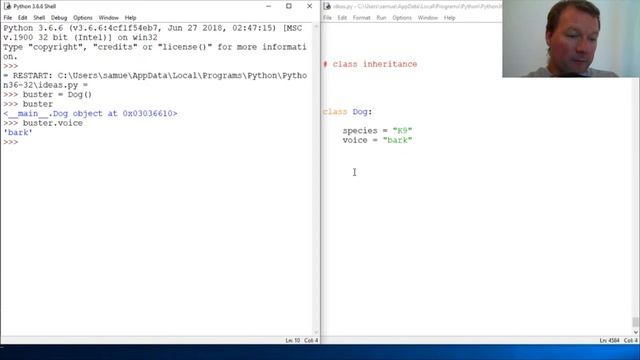 Python Basics Class Inheritance смотреть онлайн