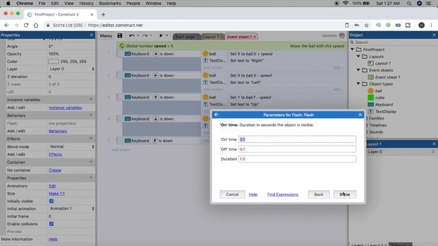Behaviors - Make Games Without Coding Using Construct 3 | Part 7 смотреть онлайн