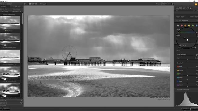 Nik Silver Efex Pro Dramatic B&W Landscape Workflow смотреть онлайн