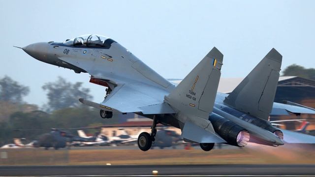 Су-30МК ВВС Индонезии прошедшие модернизацию получили подкрыльевую станцию САП смотреть онлайн