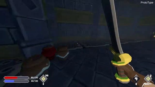 Crystal Crypt - Melee FPS prototype смотреть онлайн