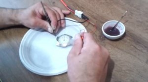 Золочение корпуса часов.Достаточно простым способом.