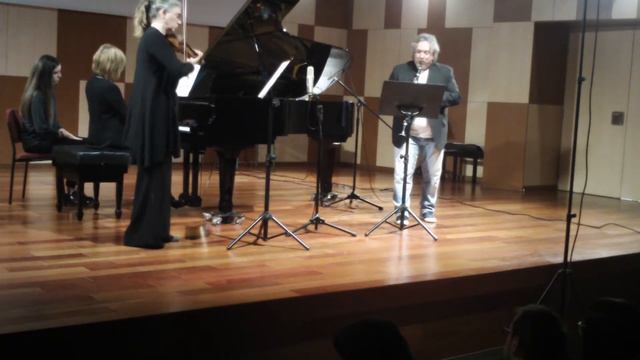 Gian Carlo Menotti Trio for Violin, Clarinet & Piano смотреть онлайн