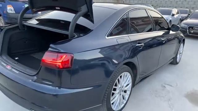 2016 Audi A6 GN170527+LEATHER SEATS+USB+Black+Airbag+Radio смотреть онлайн