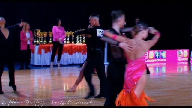 ☂Молодежь1 Rising Stars(до19лет)(Open) #PasoDoble(PD) 1/4Финала LA(5) Чемпионат и Первенство РБ 202 смотреть онлайн