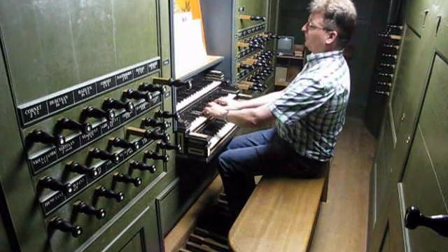 J.S. Bach Orgelbüchlein "Vater unser" Martinikerk Groningen смотреть онлайн