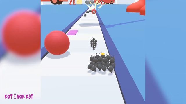 ЭВОЛЮЦИЯ РАЗМЕРА МУРАВЬЯ в игре Tiny Run 3D Максимальный уровень смотреть онлайн
