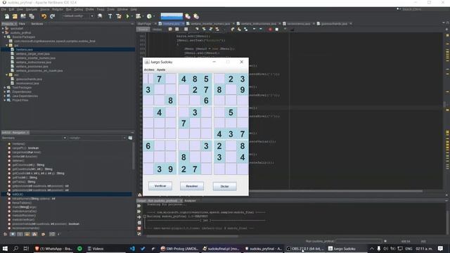 Sudoku implementado con Prolog + Java смотреть онлайн
