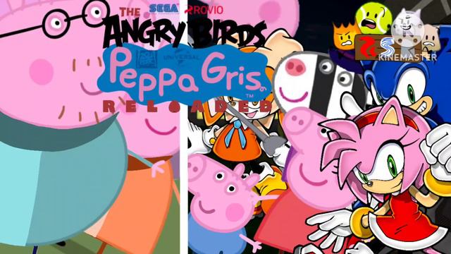 Angry Birds Re-Imagined Revival Peppa Gris All Movie Logo смотреть онлайн