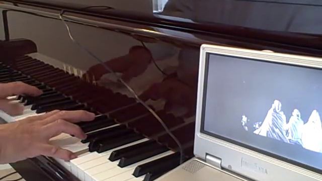 Ben Hur opening music / Miklos Rozsa / piano смотреть онлайн