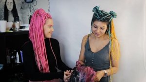 AfroMari  Выпуск №54 | Как плести афроклассику? Сплит плетение на 98 косичек