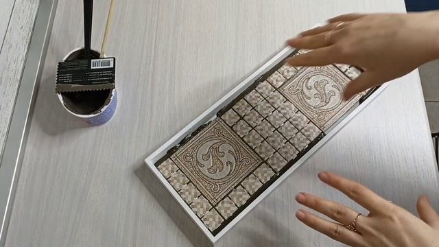 декоративный поднос с керамической плиткой/ декор своими руками/ уютный дом/ переделки смотреть онлайн