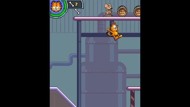 Garfield's Day Out JAVA GAME (Indiagames 2006) FULL WALKTHROUGH смотреть онлайн