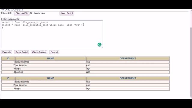 like operator and wild cards in SQL смотреть онлайн