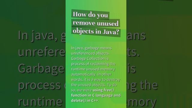 What is the role of garbage collector? смотреть онлайн