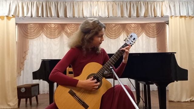 О.Копенков"Сердце испанки",М.Каркасси"Каприччио" исполняет Чихун Яна. смотреть онлайн