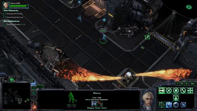 StarCraft II: Nova Covert Ops [PC] Max Settings - i5 2500K - GTX 980 Ti смотреть онлайн