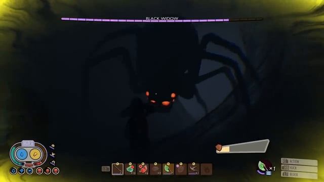 GROUNDED 1.0 Toughest Enemy Is The New Black Widow Spider! смотреть онлайн