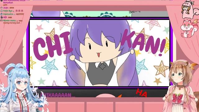 【Kobo x Risu】Рису просвещает Кобо. Что такое чикан? смотреть онлайн