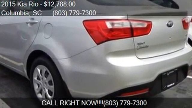 2015 Kia Rio 4dr Sdn Man LX for sale in Columbia, SC 29210 a смотреть онлайн