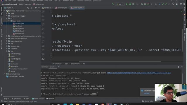 Learn how to create CICD Pipeline in a very easy for Serverless Framework | Lambda смотреть онлайн