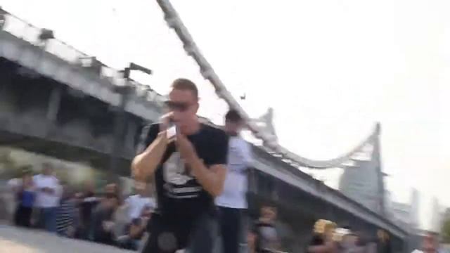 ЛИГА БИТБОКСА - Саид aka Музыкант (Выступление в парке Музен - день города Москвы) смотреть онлайн
