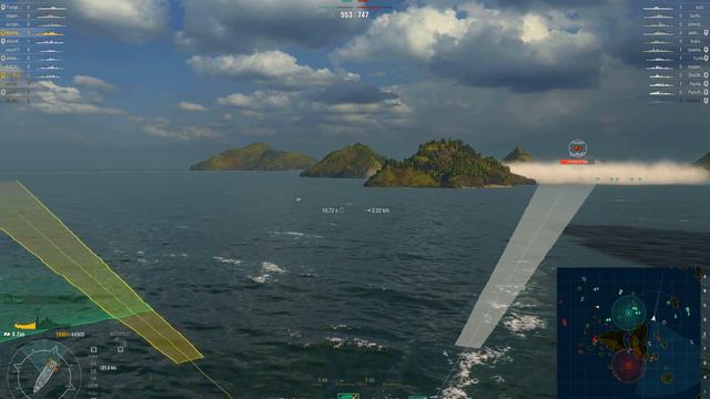 World of Warships - Zao 206000 damage by Bigdogg смотреть онлайн