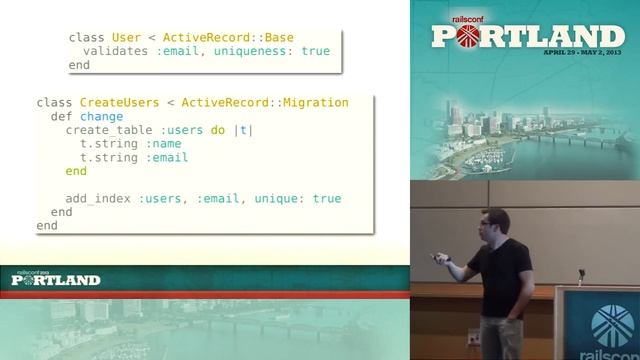 Rails Conf 2013 An Intervention for ActiveRecord by Ernie Miller смотреть онлайн