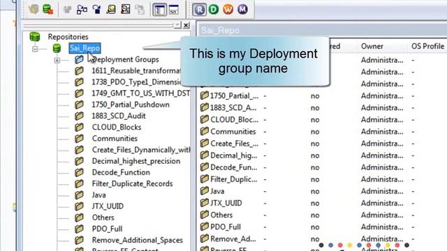 PowerCenter Deployment Group Control File Builder смотреть онлайн