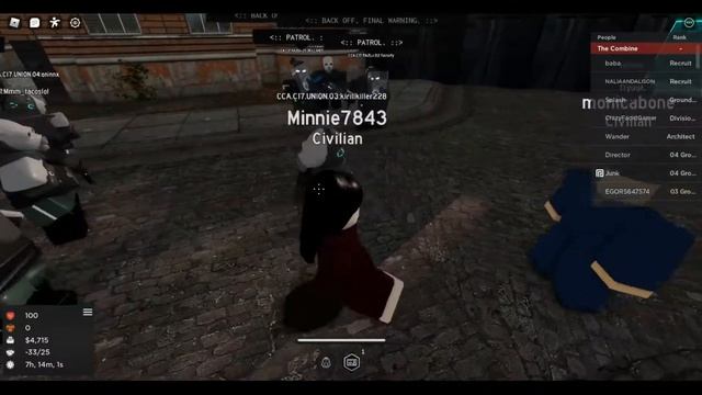 NEVER YELL AT A DIVISION LEADER | Roblox City-17 смотреть онлайн