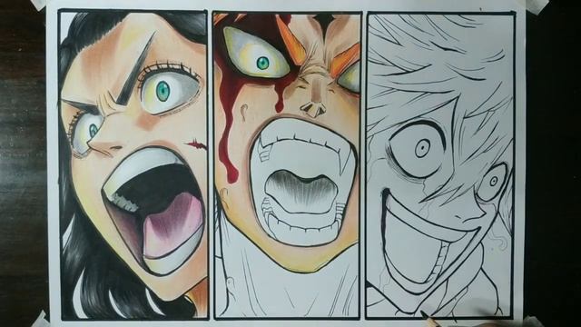Draw Charmy, Leopold & Luck - BLACK CLOVER смотреть онлайн