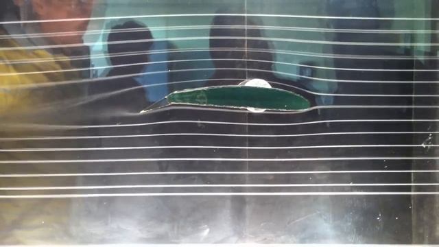 Cambered Airfoil in Smoke Tunnel смотреть онлайн