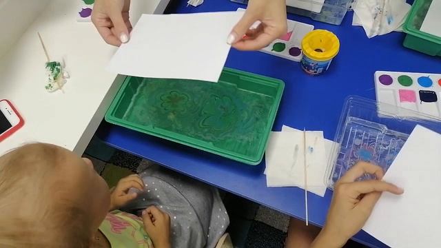 Рисование в технике эмбру. смотреть онлайн