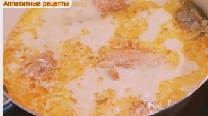 Гедлибже. Курица по - Кабардински. Курица в сметанно - чесночном соусе.