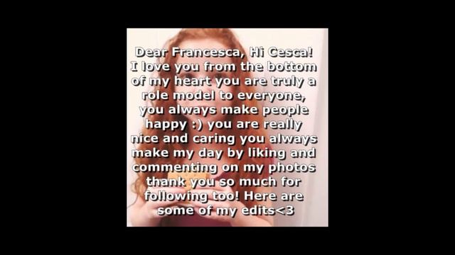 For Francesca Capaldi♥ смотреть онлайн