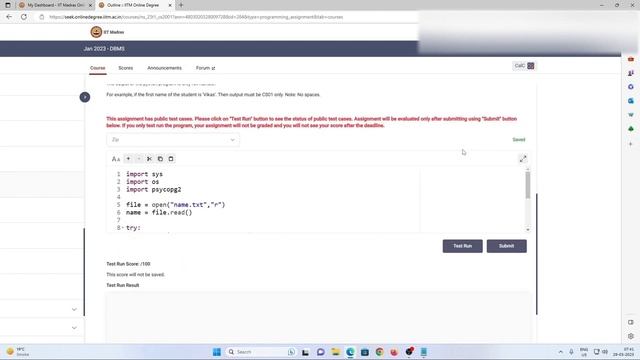 Q2 DBMS OPPE Preparation | #iitmadras #dbms #oppe смотреть онлайн