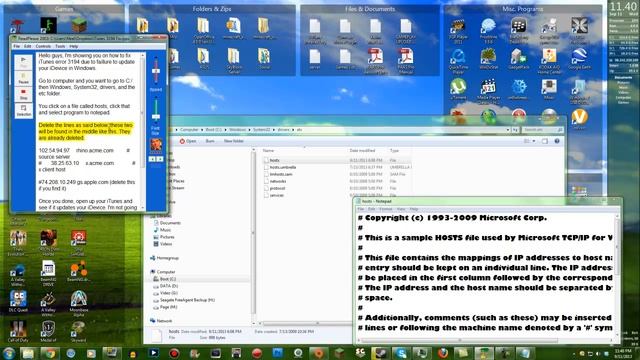 How to Fix iTunes Error 3194 in Windows to Update (any iOS 5, 6, & 7) смотреть онлайн