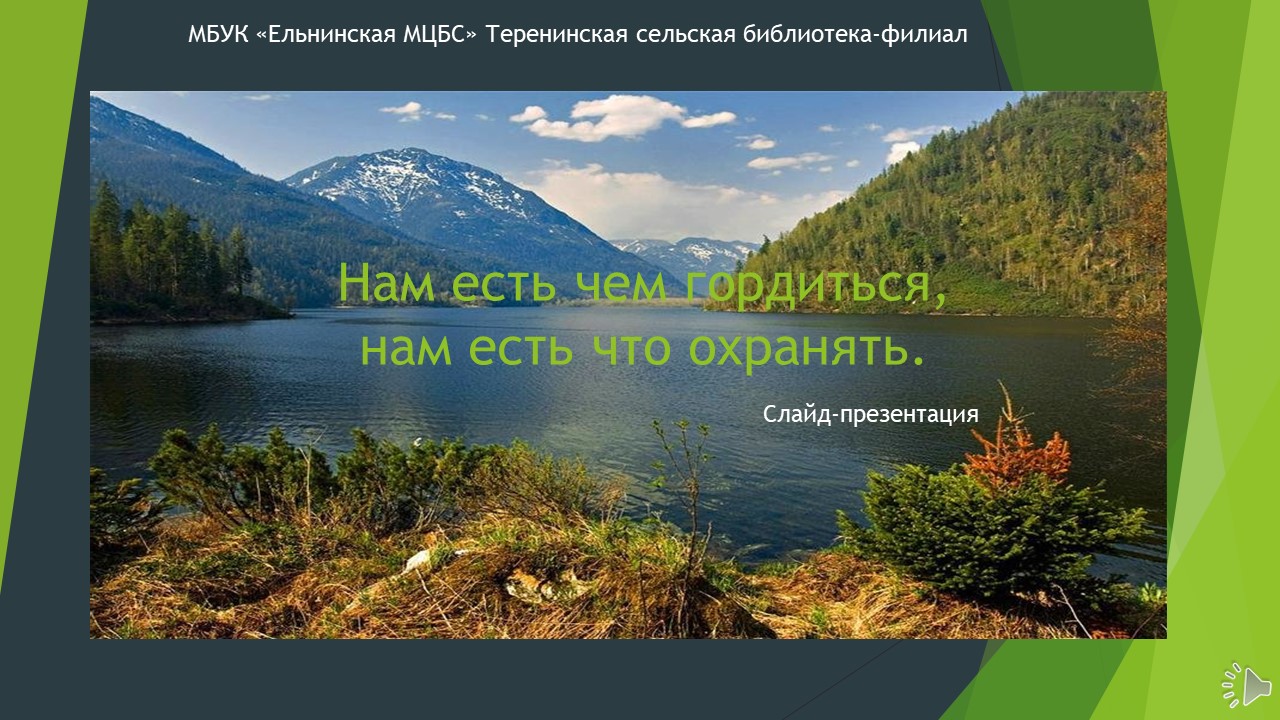 Слайд-презентация "Нам есть чем гордиться, нам есть что охранять" смотреть онлайн