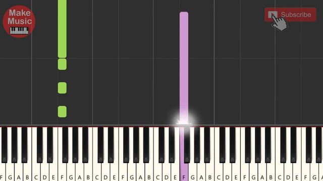 CHILDREN (Robert Miles) - Piano Keyboard Tutorial смотреть онлайн
