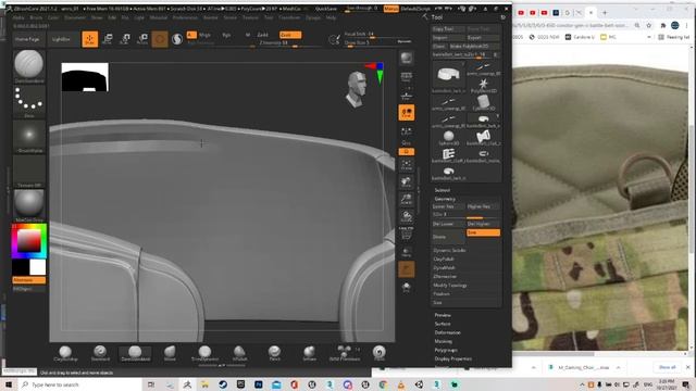 Intro to Zbrush - How to SCULPT objects in Zbrush from 3DS Max: Battle Belt Pt3 смотреть онлайн
