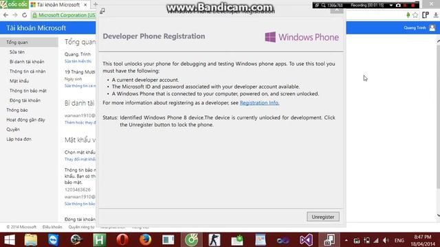 How to run your WindowsPhone Application ( .XAP) on your WindowsPhone device. смотреть онлайн