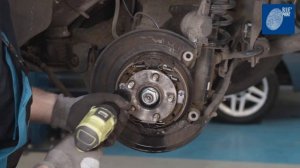 [EN] Subaru XV Rear brake pad and disc replacement