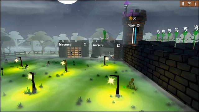 Stick War CASTLE SIEGE! The Stickman Invasion is ATTACKING the Walls in Stick War Castle Defense! смотреть онлайн