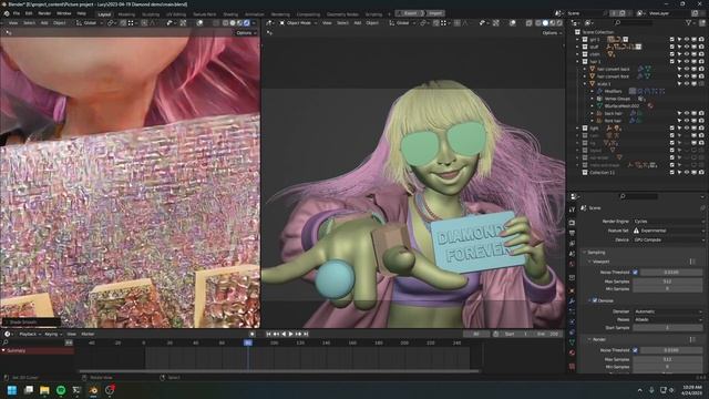 Fake diamonds for Cycles and Eevee (Intro) смотреть онлайн