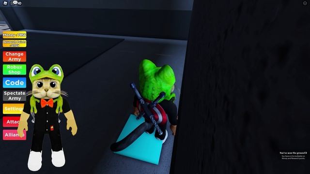 КОДЫ + Создал НЕПОБЕДИМУЮ армию нубов в роблокс | Noob Army Tycoon roblox | Супер тайкун (тайкон) смотреть онлайн